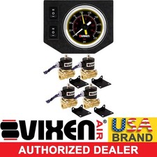 38 Npt Air Valves Solenoids W Dual Needle Gauge2 Switch Suspensionair Ride 38 Npt Air Valves Solenoids W Dual Needle Gauge2 Switch Suspensionair Ride