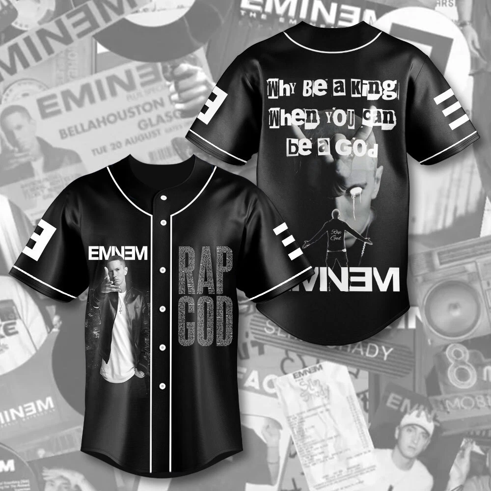 Eminem Baseball Jersey Shirt