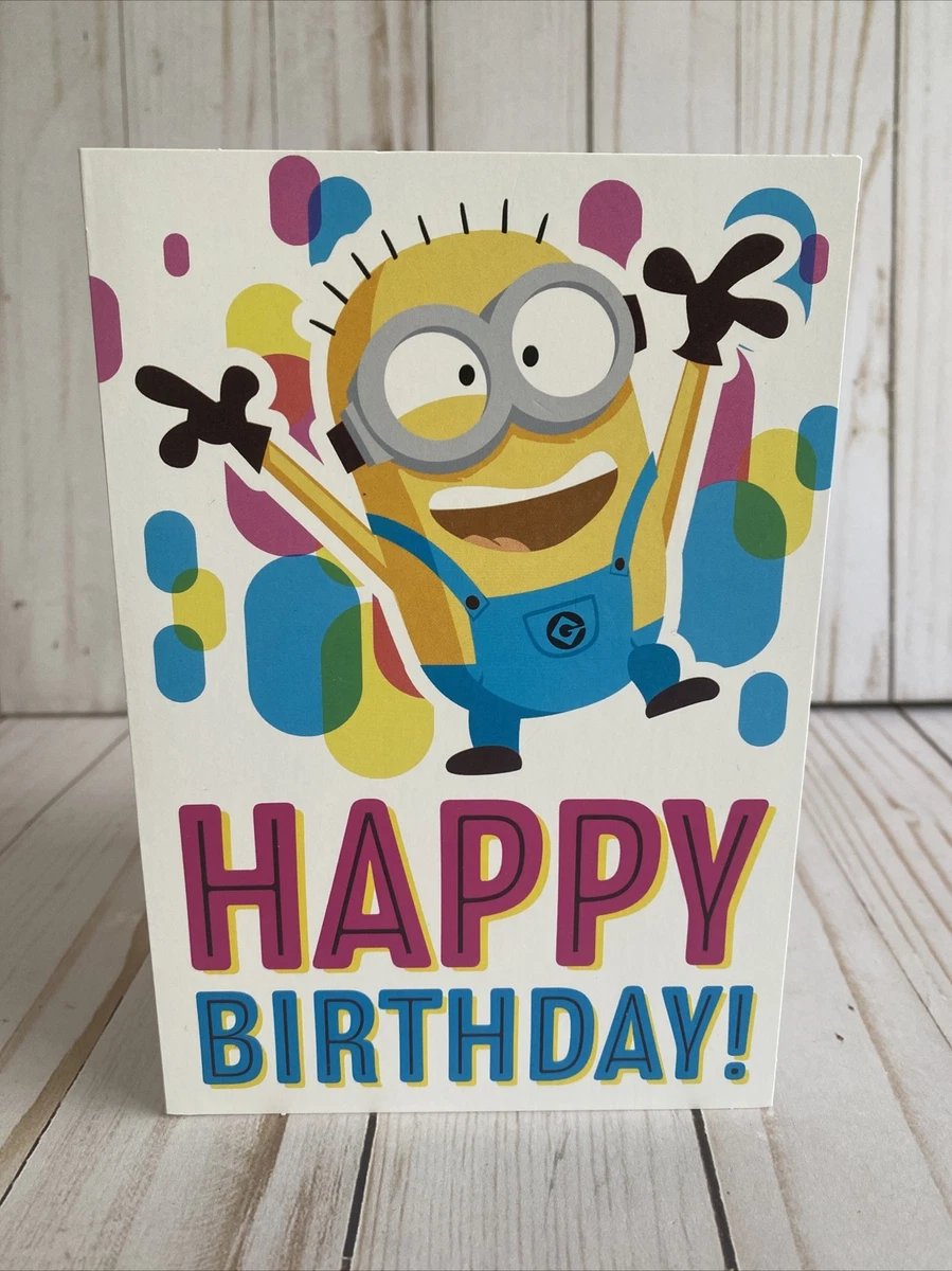 Minion Happy Birthday Card