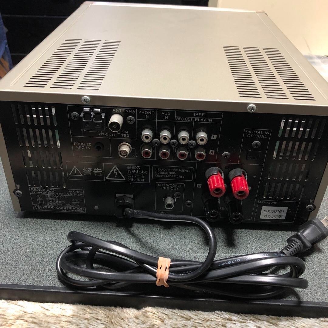 KENWOOD おしかっ ケンウッド R-K700 ステレオシステム KENWOOD おしかっ ケンウッド R-K700 ステレオシステム