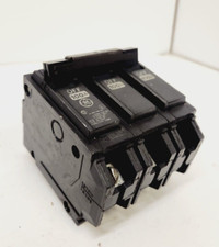 GENERAL ELECTRIC CIRCUIT BREAKER 100 AMP 3POLE USED TESTED FOR CONTINUITY