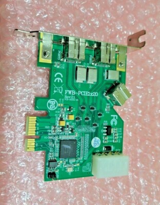 3-Port Firewire 800 PCI Express Host adapter  Card -  FWB-PCIE1x20