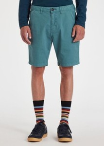 Paul Smith Cotton-Twill 'Broad Stripe Zebra' Shorts - size 34