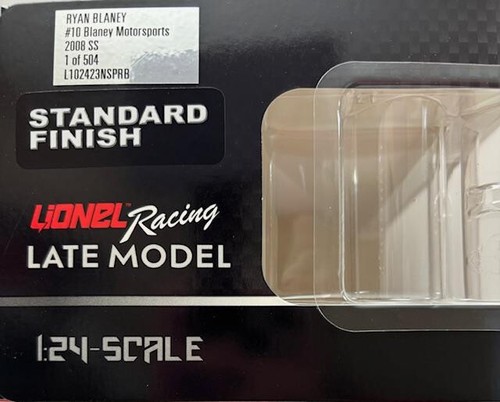 2024 RELEASE RYAN BLANEY #8 BLANEY MOTORSPORTS 2008 LATE MODEL 1/24 CAR - Picture 3 of 3