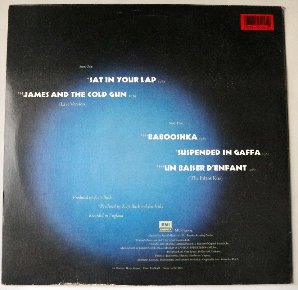 Kate Bush mini LP record album 1983 - Image 2 of 3