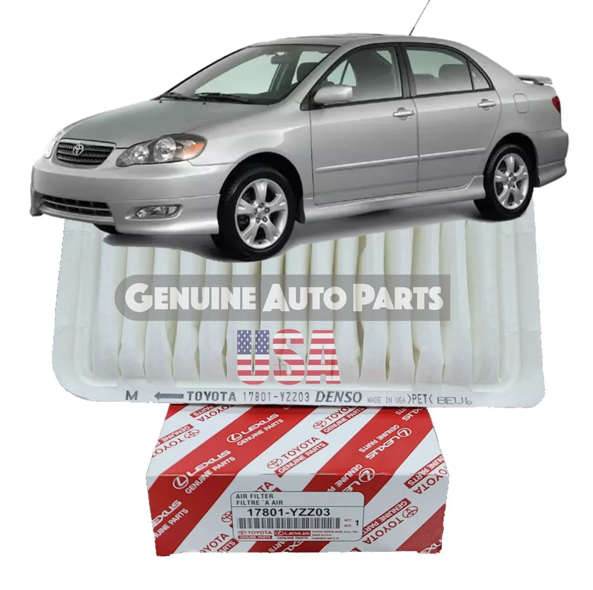2005 toyota corolla air filter deals