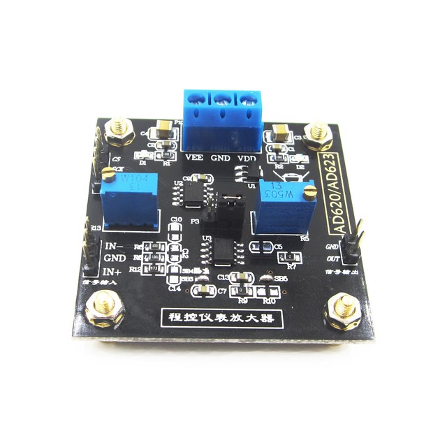 AD620 Programmable Gain Voltage Amplifier Modules Digital Potentiometer