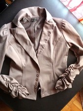 Origineller eleganter Blazer beige Khaki Gr. M NEU Spencer