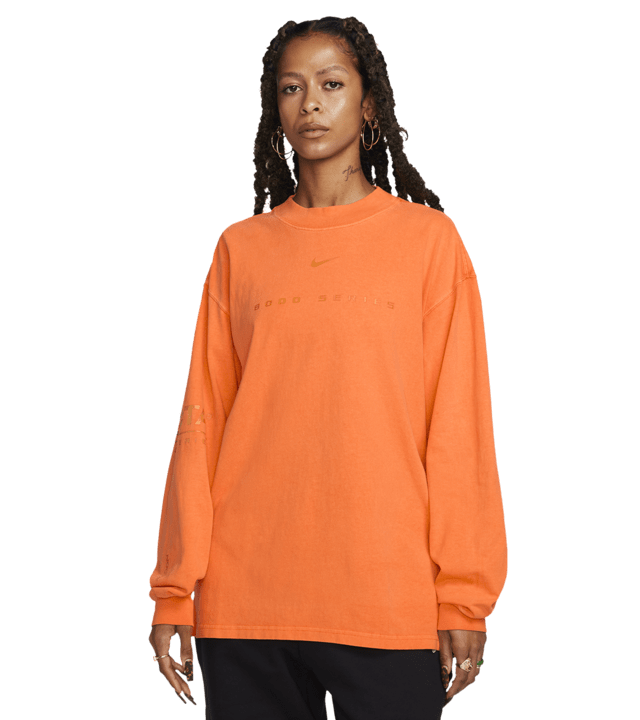 Nike x NOCTA 8K Peaks Long Sleeve Top 2colors Orange Nike x NOCTA 8K Peaks Long Sleeve Top 2colors Orange