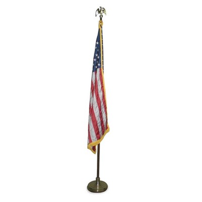 ANNIN FLAGMAKERS 31500 US Flag Set,indoor,4x6 Ft 2NED9