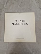 WHAM make It Big Vinyl Record Original 1980s Complete With Poster And Songsheet