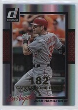2014 Panini Donruss Gold Career Stat Line 3/182 Josh Hamilton #74 0ty6