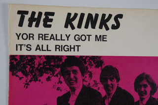 KINKS ultra rare "YOR" MISSPELLED You Really Got Me SWEDEN 45 swedish LISTEN!