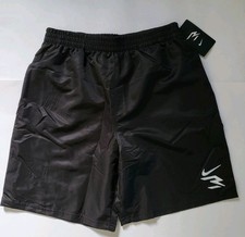 Nike Dri-Fit Boys Woven Shorts swoosh Logo Youth Size M L XL Blue Black