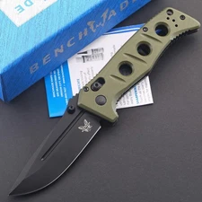 Green G10 Handle Axis Lock Tactical Camping Outdoor Pocket Folding Knife Knives