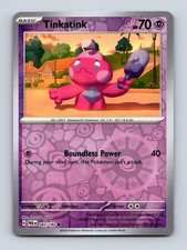 Pokemon Tinkatink 083/182 Paradox Rift Common Reverse Holo LP