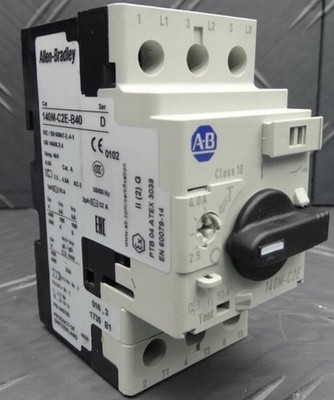 NEW ALLEN BRADLEY 140M-C2E-B40 MOTOR PROTECTOR/CIRCUIT BREAKER 2.5 - 4.0 AMP