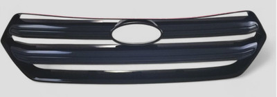 Chrome Delete Black Front Grille Overlay for 2017-2019 Ford Escape