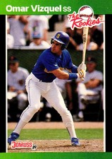 1989 Donruss The Rookies #53 Omar Vizquel