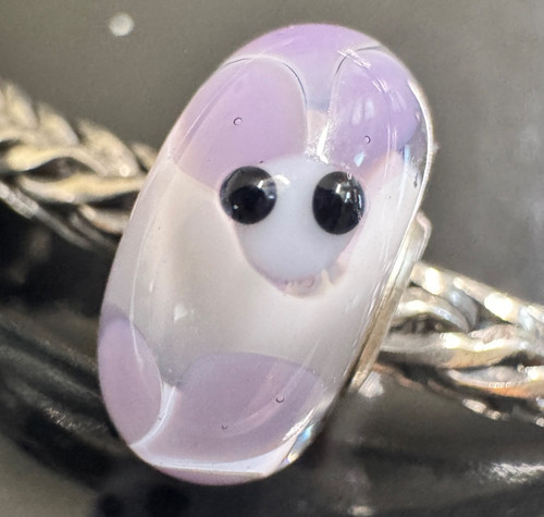 TROLLBEADS Purple Rabbit Unique