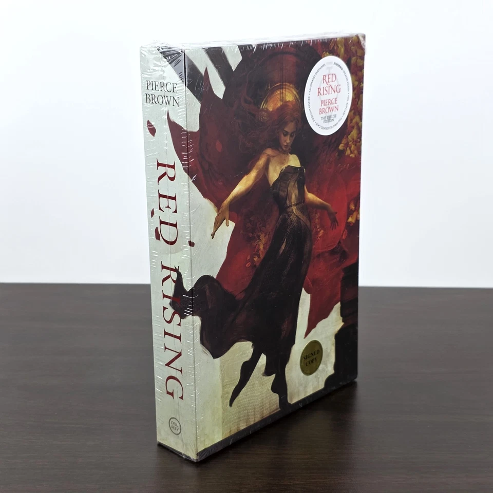PIERCE BROWN Red Rising SIGNED Deluxe Slipcase Edition Hardcover - NEW SEALED Foto 4 de 4