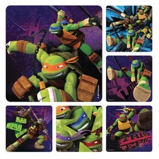Assorted Stickers Teenage Mutant Ninja Turtle, 100/Roll, PS549