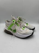 Nike Air Zoom Crossover Basketball Shoes Youth Sz 5Y Green White