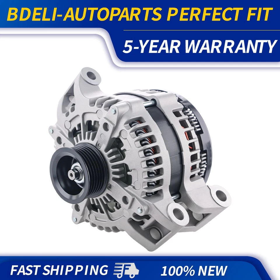 Alternador nuevo para Ford F-250 Super Duty 2013-2022 F-350 Super Duty V8 6,2 L 200A Foto 4 de 4