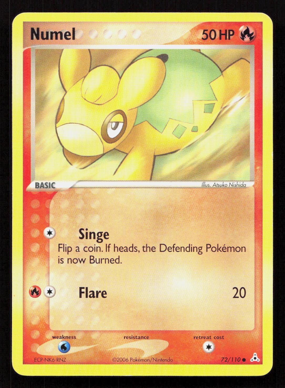 NUMEL 72/110 Pokemon HOLON PHANTOMS