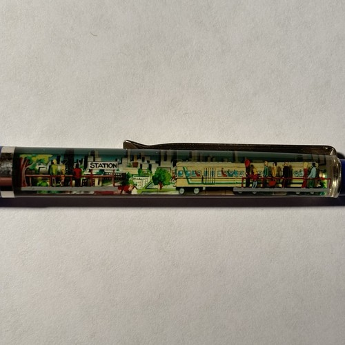 Chicago Take the El Train Floaty Pen "L" Rapid Elevated Transit Subway Car Moves - Bild 7 von 9