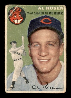 1954 Topps #15 Al Rosen   FAIR X3527853