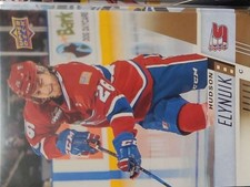 2017-18 Upper Deck CHL Hudson Elynuik #107 Spokane Chiefs