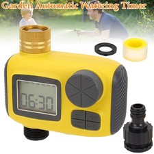 Outdoor Automatic Water Timer Outlets Independent Irrigation System Lawn Garden