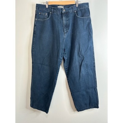 Pal Zilieri Sport Men's Blue Denim Jeans Size 56 (actual 36x28) Dark Wash