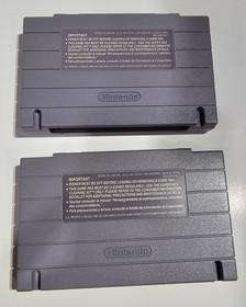 Original Super Nintendo Entertainment System Console SNES Video Game Bundle