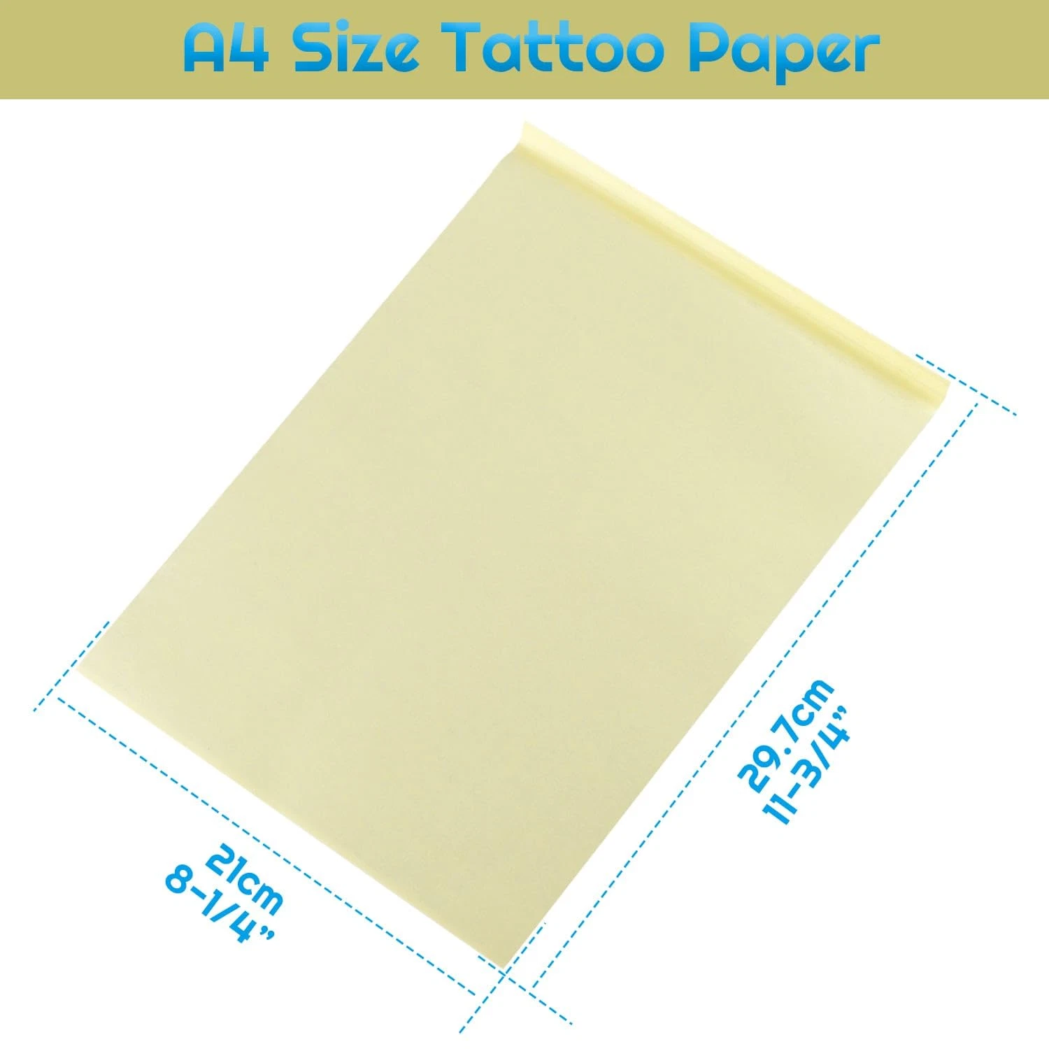 Tattoo Transfer Paper, Cridoz 35 Sheets Stencil Transfer Paper for Tattooing, A4 - product detail image 7