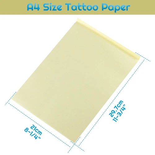 Tattoo Transfer Paper, Cridoz 35 Sheets Stencil Transfer Paper for Tattooing, A4 image 7