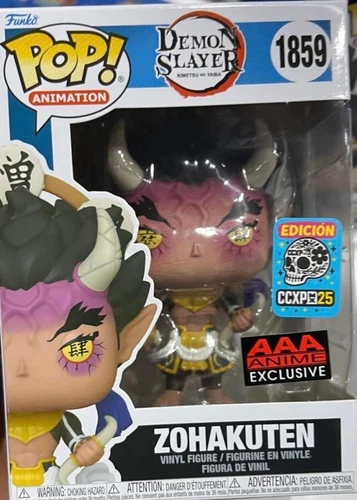 Funko Pop Demon Slayer - Zohakuten  Figure #1859 CCPX Mexico Convention