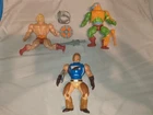 Vintage He-Man MOTU  Figures Lot Of 3 Heman Orginal