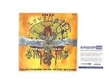 Love/Hate Jizzy Pearl Signed Live EP 7” U.K. Vinyl Record Quiet Riot Ratt ACOA