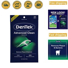 Mint Flavored 90 Count Advanced Clean Dental Floss Picks for Family Oral Care