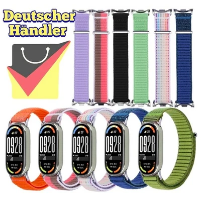 Armband für Xiaomi Mi Band 8 / 9 / 10 Sport Fitness Tracker Nylon Ersatz strap - Bild 1 von 4