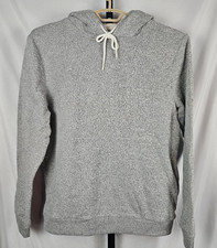 Men's NWT Goodfellow  Co. Heathered Gray Long Sleeve Hooded Sweatshirt Size S