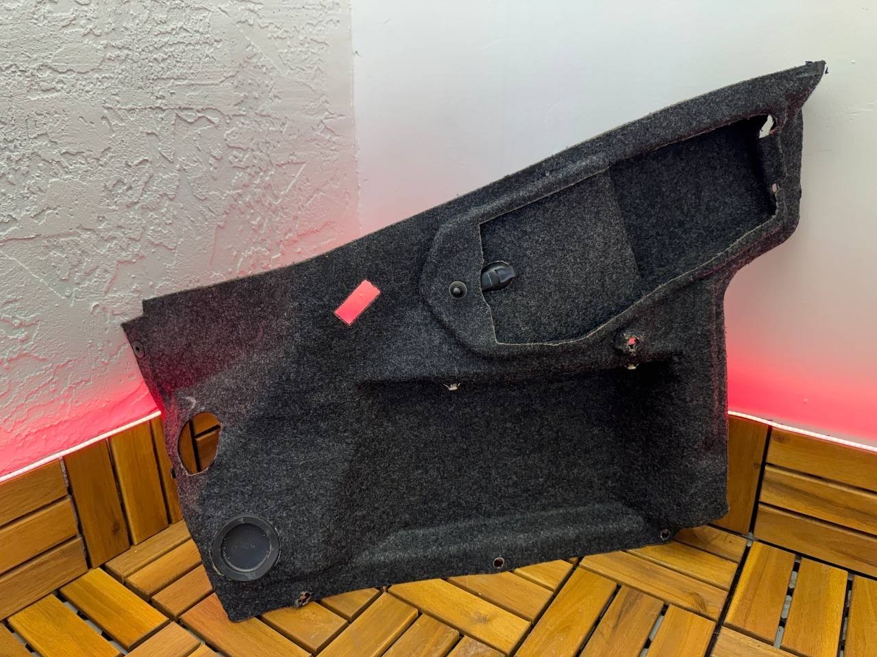 Ferrari F430 Front Trunk Carpet, Left panel for CD Changer - 68511200