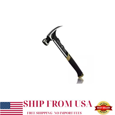 22 oz. Milled Face Framing Hammer, Steel Handle