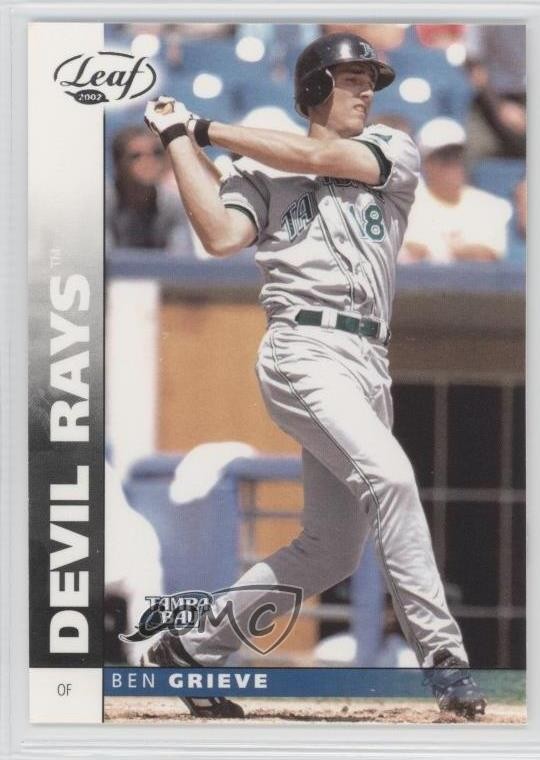 2002 Leaf Sample Silver Ben Grieve #47 0y59