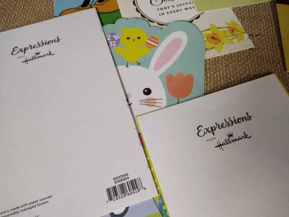 EASTER New Hallmark Expressions Greeting Cards Variety 30 Lot +  Envelopes Multi - Image 2 of 2