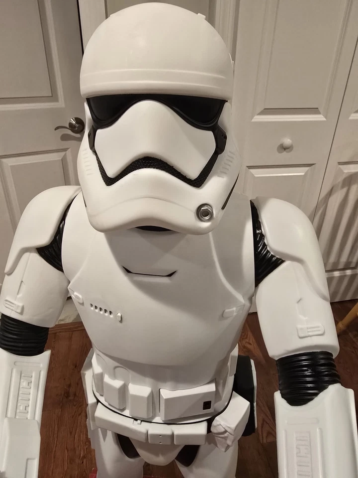 Star Wars 48” Stormtrooper battle buddy 4ft tall by Jakks action figure w/ Sound - Image 2 of 4