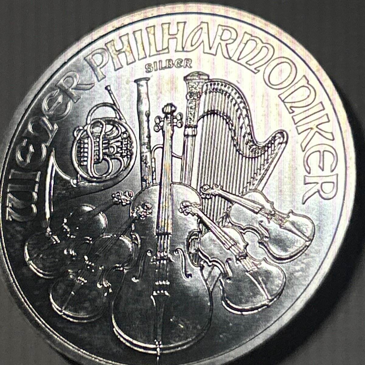 1 oz. Silver Austrian Philharmonic Coin .999 fine silver (BU) | eBay