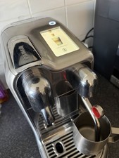 SAGE Creatista Pro SNE900 Nespresso Silver Coffee Machine